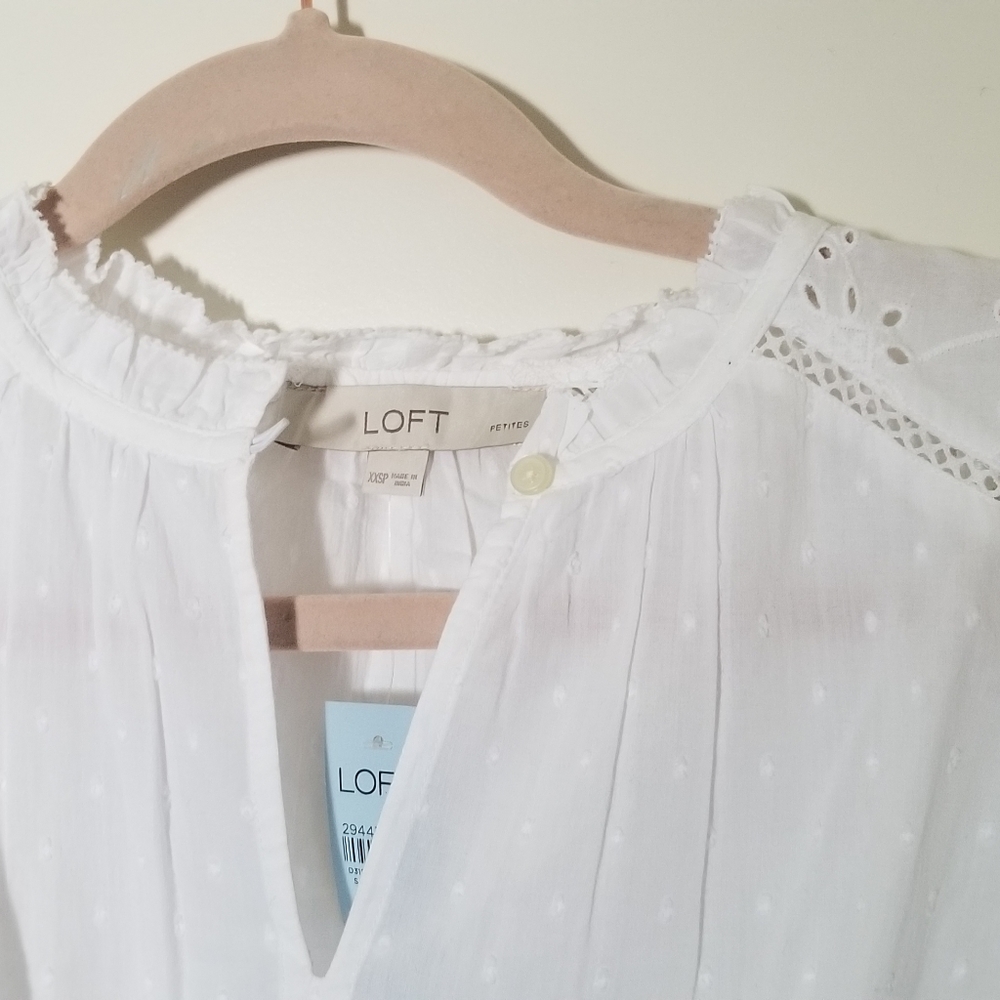 Loft Blouse XXS *New with tags